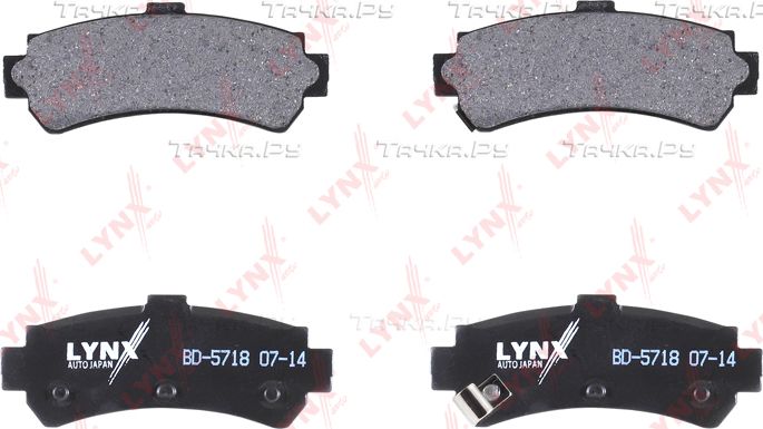 Тормозные колодки LYNXauto. Артикул BD-5718