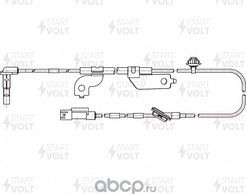 Датчик ABS StartVOLT. Артикул VS-ABS 1102