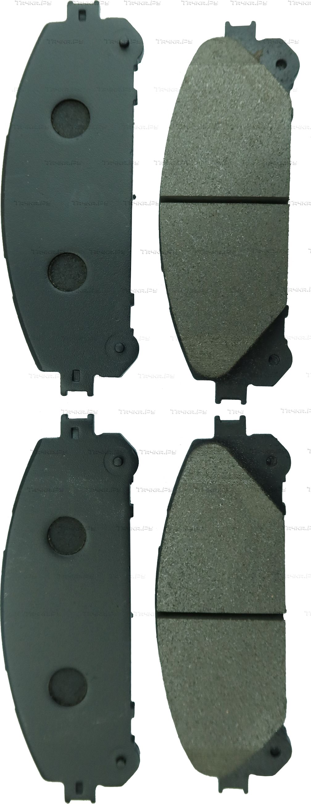 Тормозные колодки CTR передние для Lexus RX III 2008-2015. Артикул GK1082