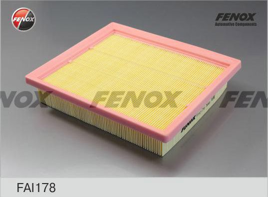 Воздушный фильтр Fenox для Rover 400 I (R8) 1993-1998. Артикул FAI178