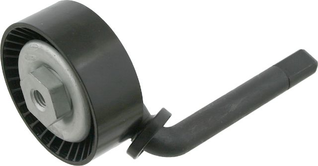 Натяжной ролик (натяжитель) приводного поликлинового ремня Febi Bilstein (полимерный материал). Артикул 27372