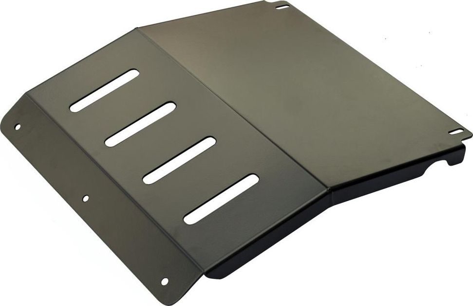 Защита радиатора на передний бампер РИФ под накладку для Mitsubishi L200 2006-2015. Артикул RIFTRT-330ST