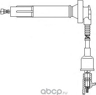 Провод в/в Subaru (Bremi). Артикул 3a60e60