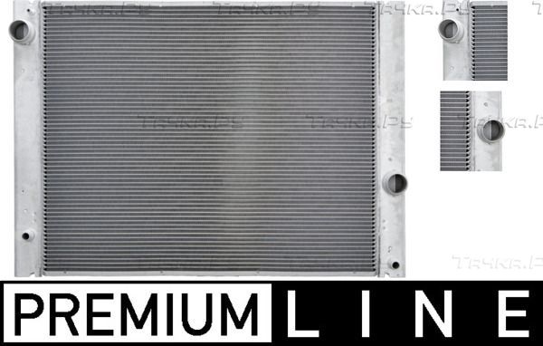 Радиатор охлаждения двигателя Mahle Premium для BMW 7 IV (E65/E66) 2005-2008. Артикул CR 917 000P