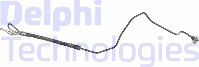 Тормозной шланг Delphi задний левый внешний для Citroen DS4 2011-2015. Артикул LH7013