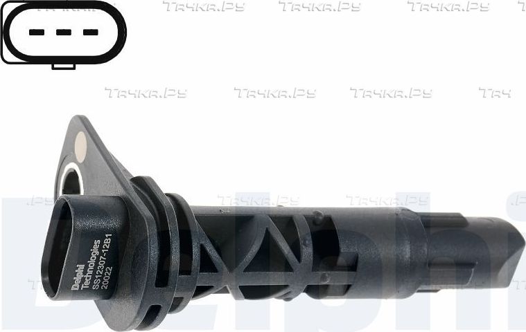 Датчик положения коленвала Delphi для Opel Astra K 2015-2026. Артикул SS12307-12B1