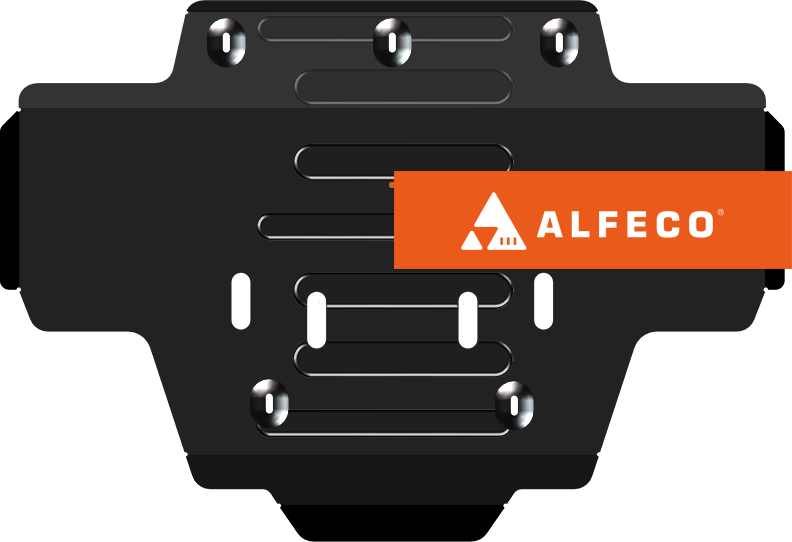 Защита Alfeco для картера Toyota Land Cruiser 300 2021-2026. Артикул ALF.24.132