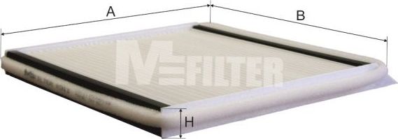 Салонный фильтр MFilter. Артикул K 911
