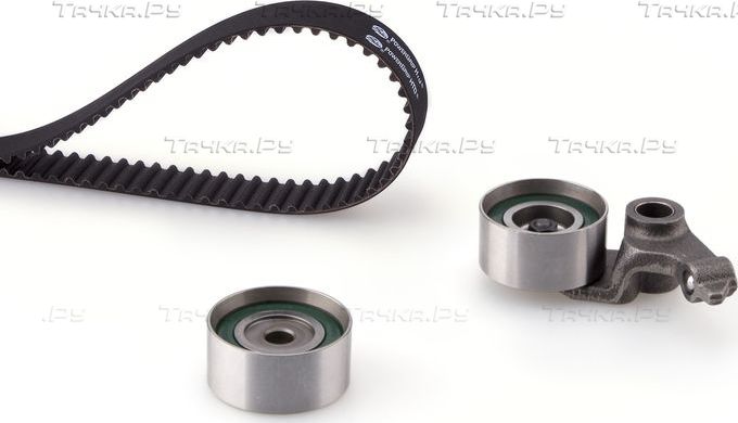 Ремень ГРМ с роликами (комплект) Gates PowerGrip® для Toyota Corolla Verso I 2002-2009. Артикул K015562XS