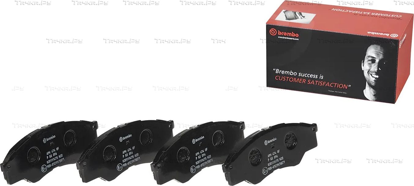 Тормозные колодки Brembo PRIME LINE. Артикул P 83 096