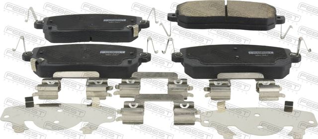 Тормозные колодки Febest передние для Haval Jolion I 2021-2026. Артикул 3001-JOLF
