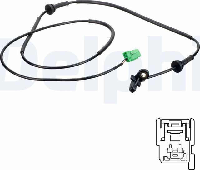 Датчик ABS Delphi для Volvo XC90 I 2002-2014. Артикул SS20623