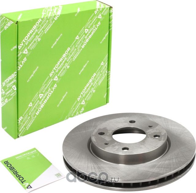 Диск тормозной Mitsubishi Lancer (00-) передний (Автоприбор). Артикул BD053AVT