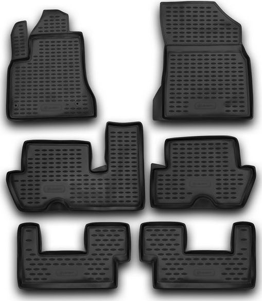 Коврики Element для салона Citroen C4 Picasso I 2007-2013 3 ряда. Артикул CARCRN00013