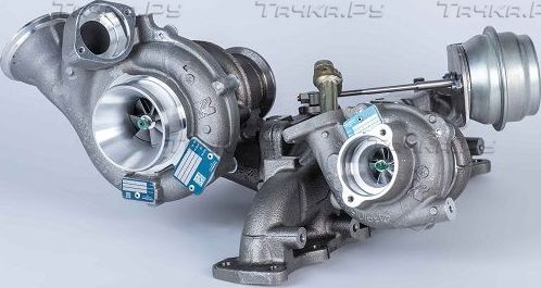 Турбина (турбокомпрессор) BorgWarner KP39+K16 для Volvo XC60 I 2008-2017. Артикул 10009980164