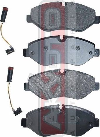 Тормозные колодки Akyoto Packing AKYOTO. Артикул AKD-0698