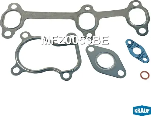 Комплект прокладок турбокомпрессора Krauf. Артикул MFZ0056BE