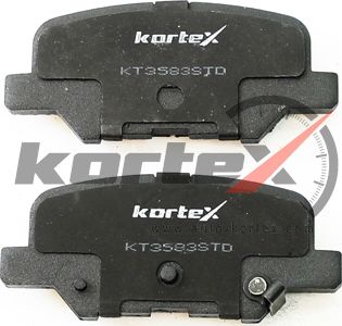 Колодки тормозные MITSUBISHI Outlander (12-) задние (4шт.) KORTEX. Артикул KT3583STD