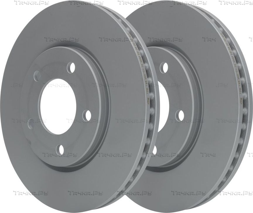 Тормозной диск ATE передний для Chrysler Voyager IV 2000-2008. Артикул 24.0128-0148.1