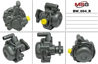 Насос ГУР восстановленный BMW 3 E46 2WD 1998-2005 (MSG). Артикул BW004R