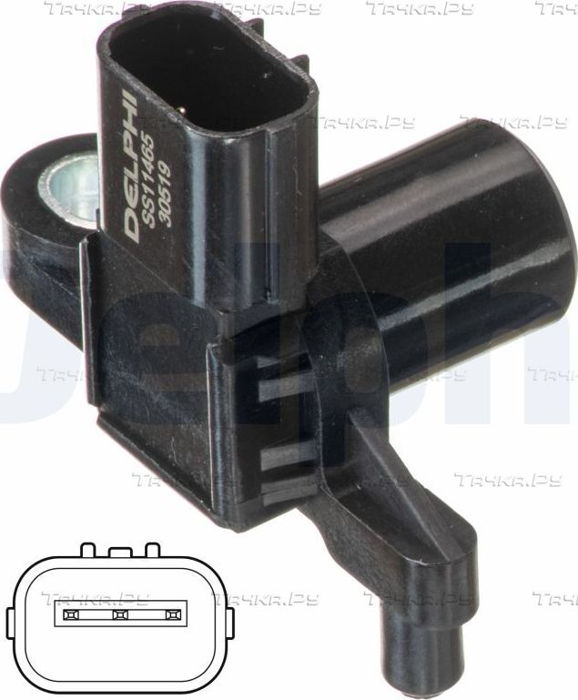 Датчик положения распредвала Delphi для Honda Civic VII 2001-2005. Артикул SS11465