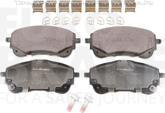 Тормозные колодки Eurobrake. Артикул 55022245121