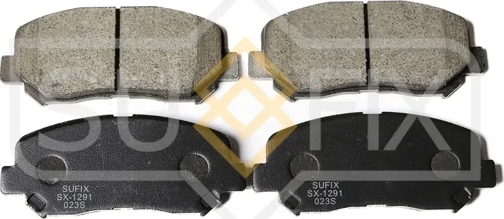 Колодки дисковые тормозные передние правые/левые MAZDA CX-5 KE/GH 2011-2017/2.0 (Sufix). Артикул SX1291