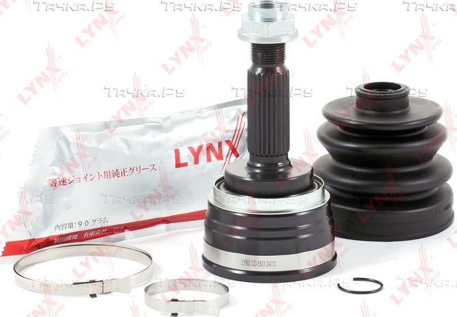 Шрус наружный (граната) LYNXauto передний для Mitsubishi Lancer VI 1992-2003. Артикул CO-5501