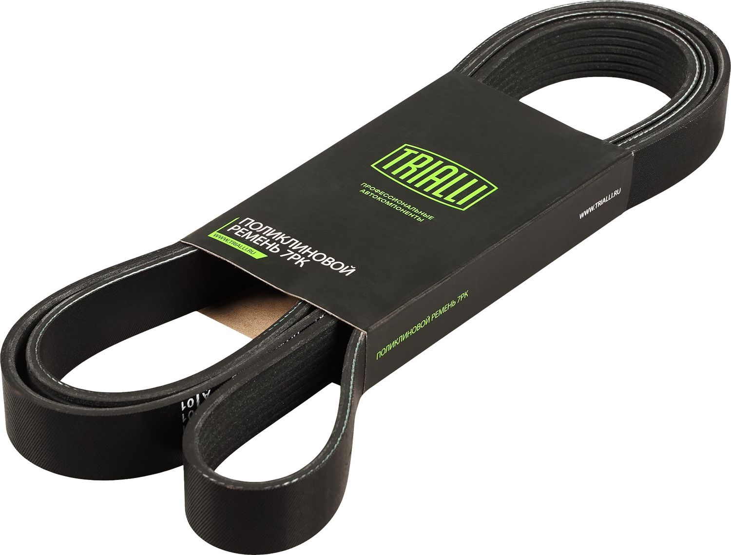 Приводной ремень поликлиновой Trialli (EPDM (Этилен-пропиленовый каучук)). Артикул 7PK2061