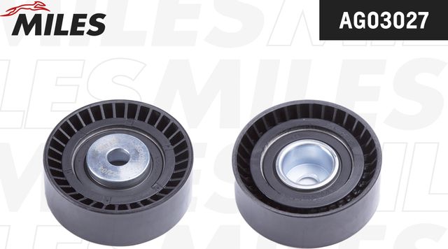 Направляющий (ведущий) ролик приводного поликлинового ремня Miles. Артикул AG03027