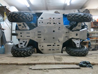 Комплект защиты днища ATV Iron для CFMoto X4 2016-2024. Артикул 09.1.10