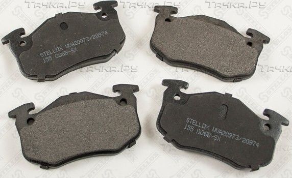 Тормозные колодки Stellox задние для Renault 19 II 1991-1996. Артикул 155 006B-SX