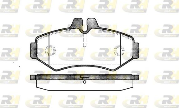 Тормозные колодки RoadHouse. Артикул 2733.00