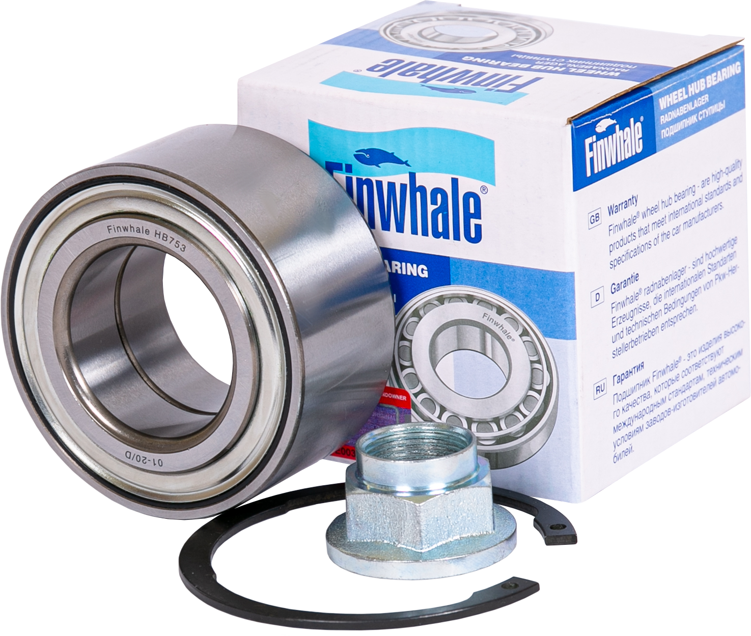 Ступичный подшипник (комплект) Finwhale. Артикул HB753
