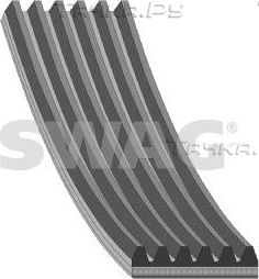 Приводной ремень поликлиновой SWAG для Opel Astra H 2004-2010. Артикул 30 92 8916