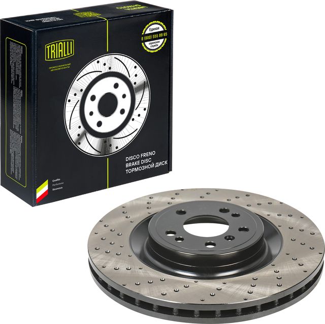 Тормозной диск Trialli. Артикул DF 190416