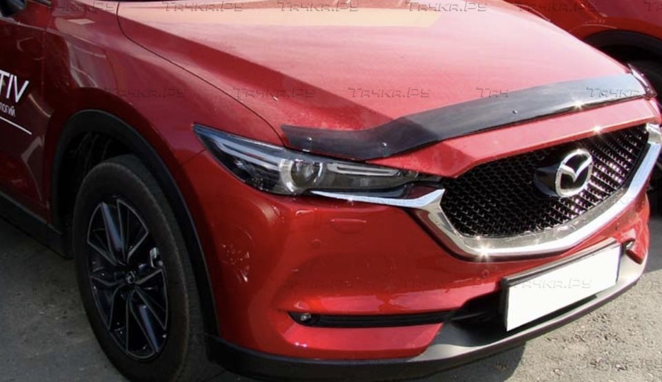 Дефлектор SIM капота Mazda CX-5 II 2017-2026. Артикул SMACX51712
