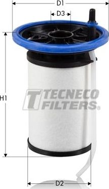 Топливный фильтр Tecneco Filters. Артикул GS2093E