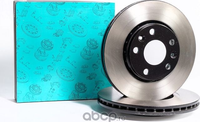 Диск тормозной передний (окрашенный) (Absel) Absel. Артикул RN422005