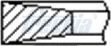 Поршневые кольца Freccia для Citroen Evasion 1999-2002. Артикул FR10-376600