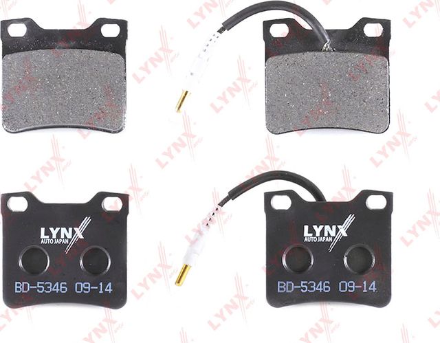 Тормозные колодки LYNXauto. Артикул BD-5346