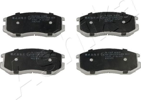 Тормозные колодки ASHIKA передние для Proton Gen-2 2004-2012. Артикул 50-05-528