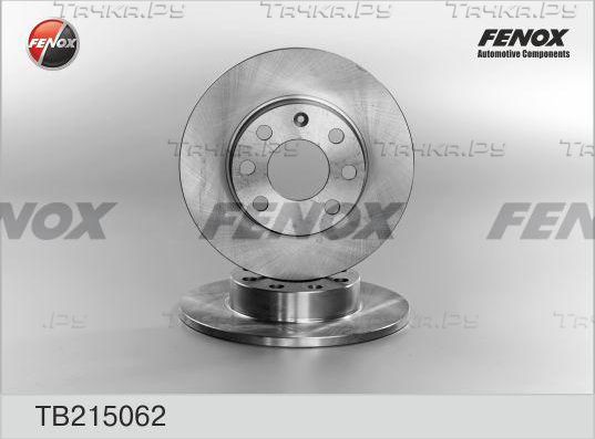 Тормозной диск Fenox передний для Opel Corsa A 1982-1993. Артикул TB215062