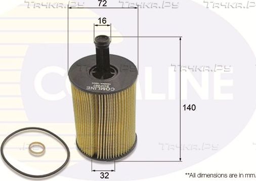 Масляный фильтр Comline для Volkswagen Touareg I 2003-2010. Артикул EOF087