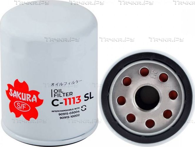 Масляный фильтр Sakura для Toyota RAV4 II (XA20) 2000-2005. Артикул C-1113-SL