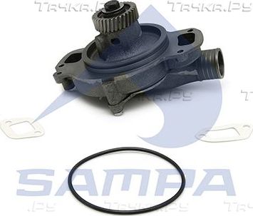 Помпа (водяной насос) Sampa для Scania 3 1987-1996. Артикул 042.383