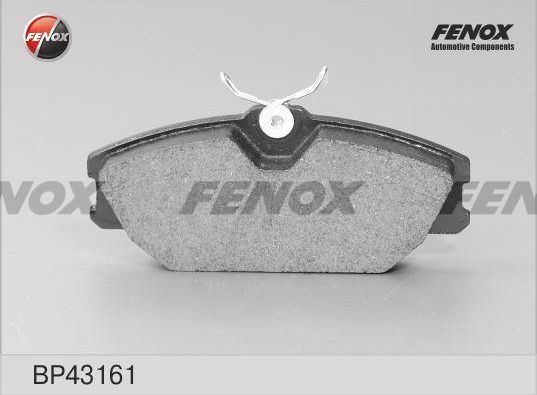 Тормозные колодки Fenox. Артикул BP43161