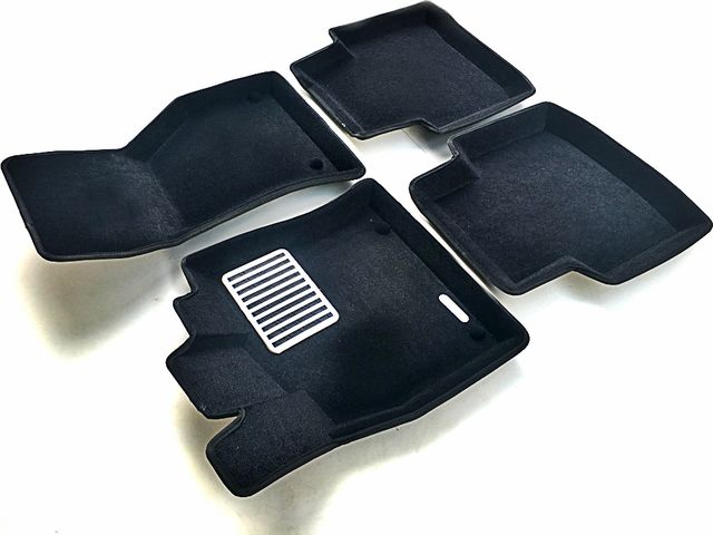 Коврики текстильные Euromat 3D Lux для салона Skoda Superb III 2015-2026. Артикул EM3D-004510