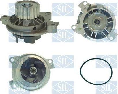 Помпа (водяной насос) Saleri/SIL для Audi 100 IV (C4) 1990-1994. Артикул PA988