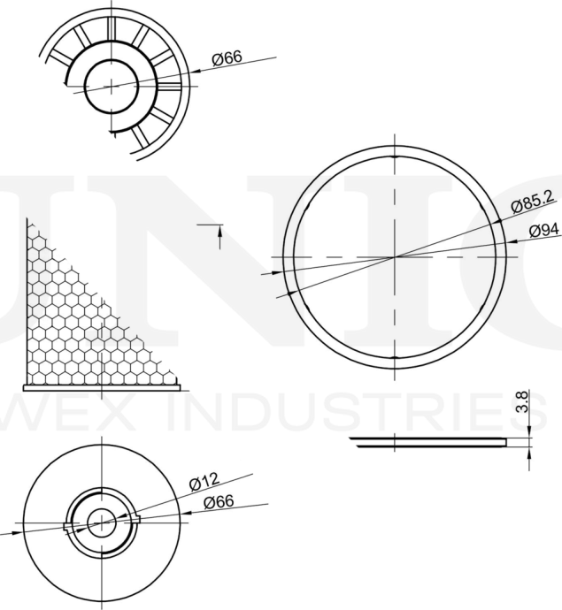 Фильтр топливный (Unio). Артикул FLT-50002